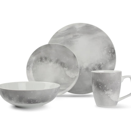 MARBLE Betonbecher/Becher 360 ml Stein (Set/4)