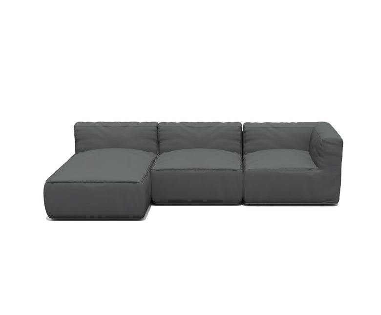 GROW Loungesofa D1 (Kohle)