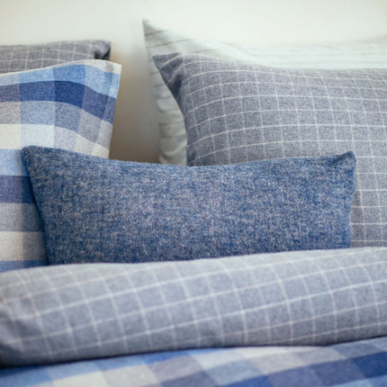 Dekbedovertrek MALMO Coolgrey 240x220 cm (flanel)