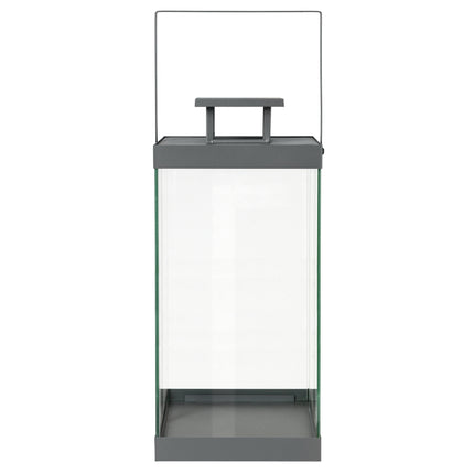 FINCA lantern Steel Gray large