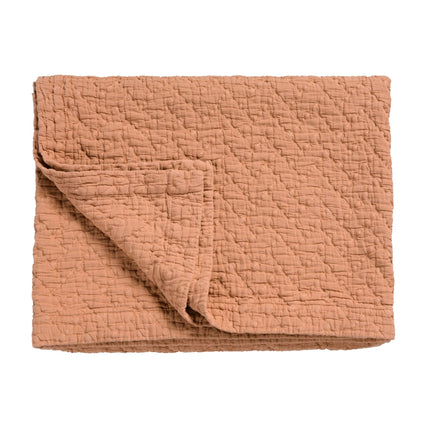PURE 10 bedspread Toffee 260x260 cm
