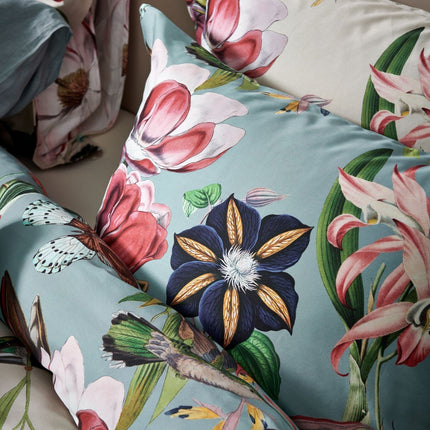 Housse de couette FLOWER MIX Cream Tan 200x220 cm (coton satiné)
