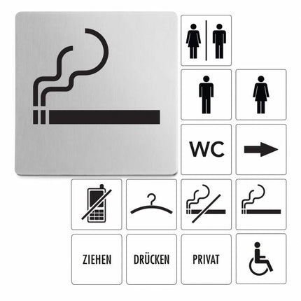 INDICI pictogram 'smoking area' (mat)