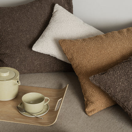 BOUCLE kussenhoes Tan 40x40 cm