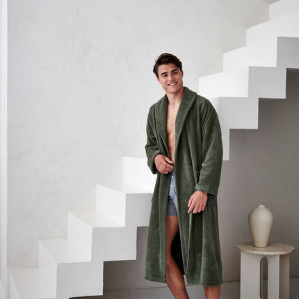 BEAUMONT bathrobe Sage Green