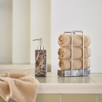 Gastendoekjeshouder HAMMAM Brown