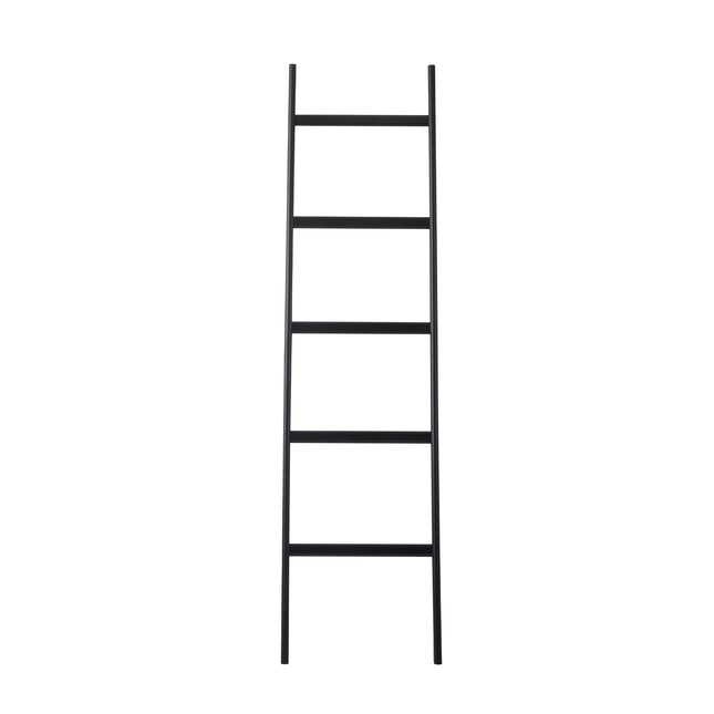 Houten handdoekladder MINK Black-09