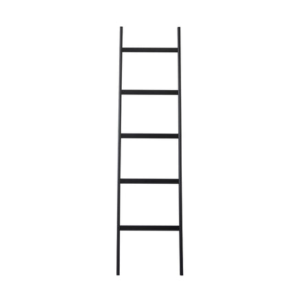 Escalera toallero de madera MINK Negro-09