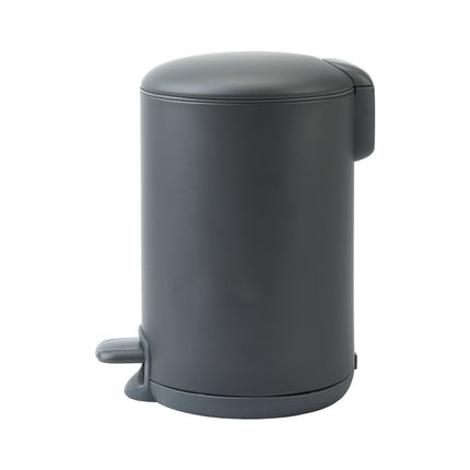 Papelera con pedal KAZ Gris oscuro