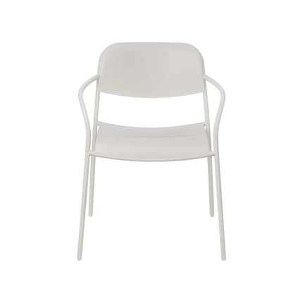 YUA tuinstoel armleuning Silk Grey