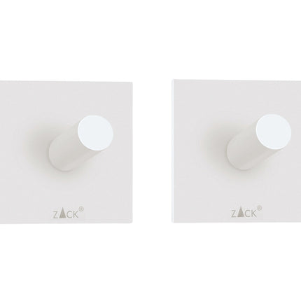 PECO crochet porte-serviettes autocollant set/2 (blanc)