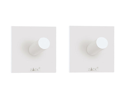 PECO crochet porte-serviettes autocollant set/2 (blanc)