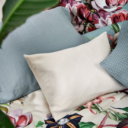 Housse de couette FLOWER MIX Cream Tan 200x220 cm (coton satiné)