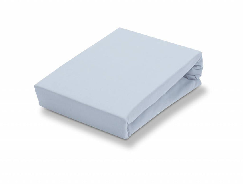 JERSEY SUPREME Spannbettlaken Blau