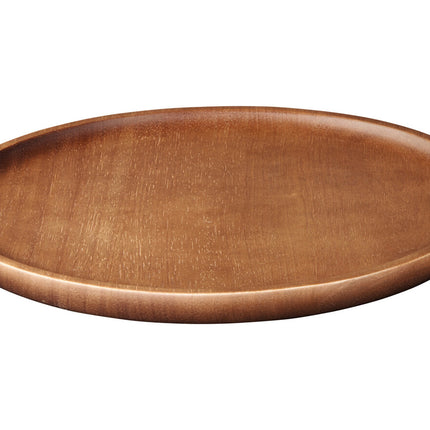 LEGNO Piatto scuro 15 cm