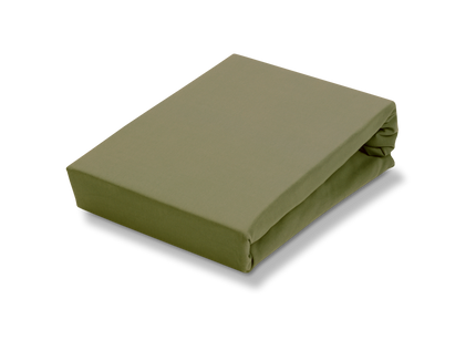 JERSEY SUPREME Topper-Spannbettlaken Martini Olive