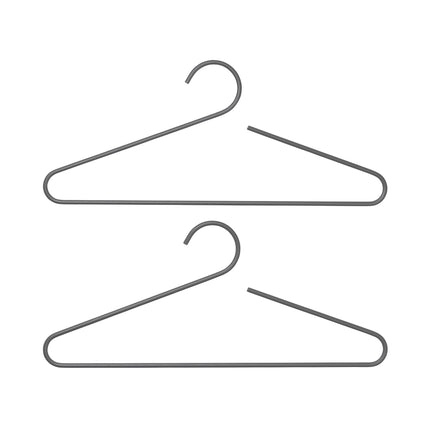 CURL kledinghanger Steel Grey (set/2)