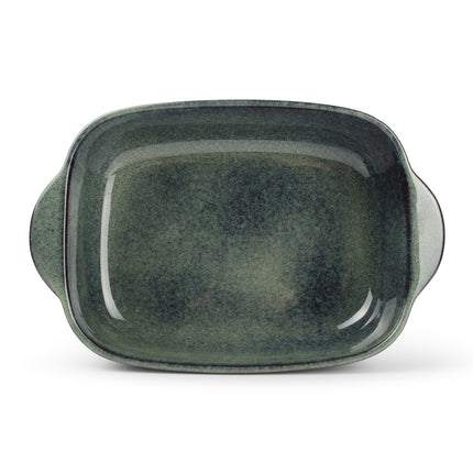 MERIDIAN bradefad 25,5x20,5 cm grøn-blå