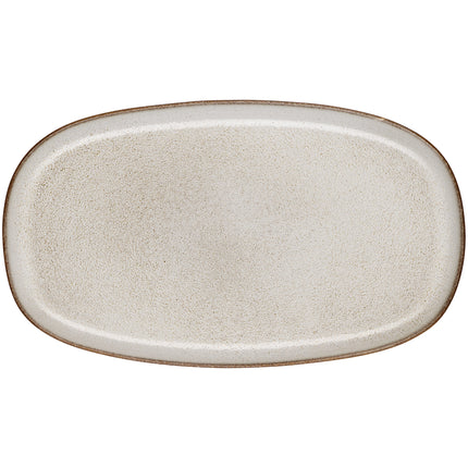 SAISONS piatto piano ovale 31 cm Sabbia