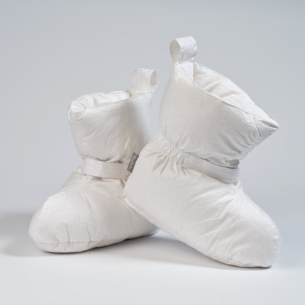 Pantuflas de Plumas Blanco