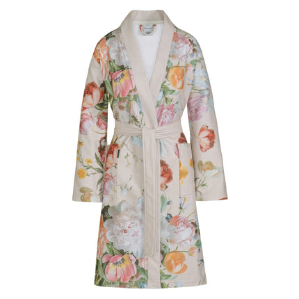 FLEUR Bademantel Cream Tan (Größe Large)