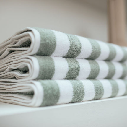 VERONA textiles de baño Rayas Desierto