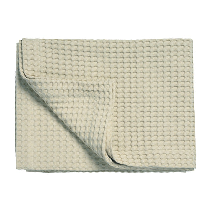 <tc>HOME</tc> Couvre-lit piqué crème beige 160x250 cm