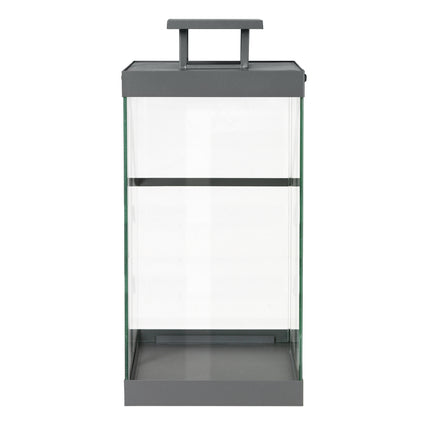 FINCA lantern Steel Gray large