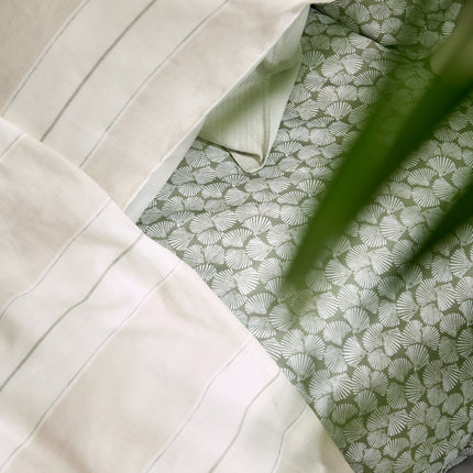 Dekbedovertrek PURE 79 Smoke Green 200x220 cm (satijnkatoen)