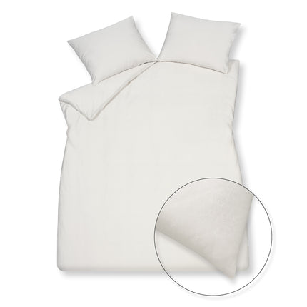 Bettbezug PURITY Bari Cream Tan 140x220 cm (Satin-Baumwolle)