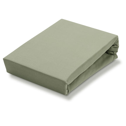 JERSEY SOFT topper hoeslaken Light Olive