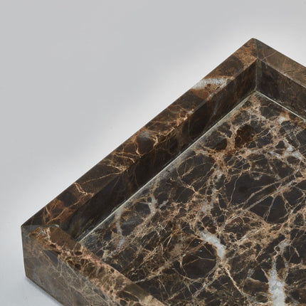 HAMMAM tray rechthoek Brown