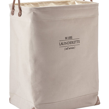 LUBIN vasketøjskurv Beige