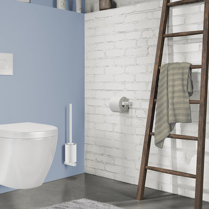 CARVO WC-Bürstenwand (weiß)