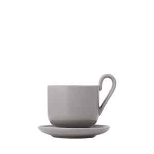 Set RO/2 tazzine da caffè con piattino Lutto Colomba
