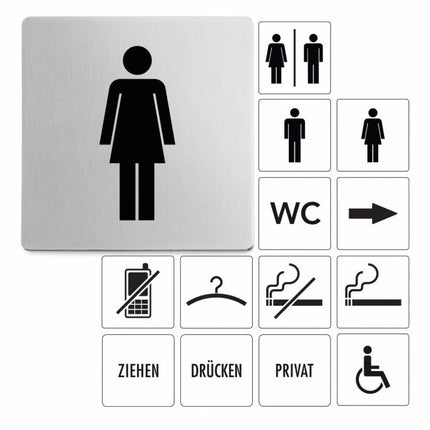INDICI pictogram 'vrouw' (mat)