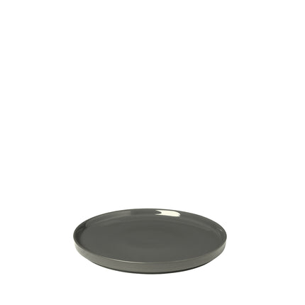PILAR piatto piano 20 cm Peltro (set/4)