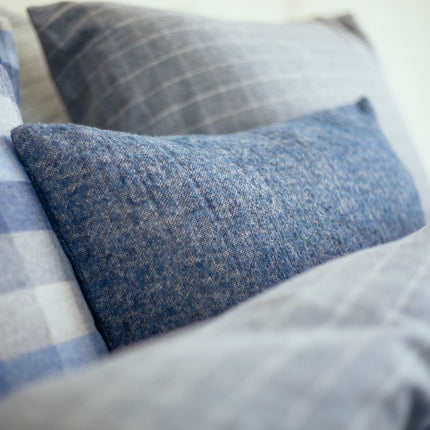 <tc>HOME</tc> 81 Kissenbezug 40x55 cm Verwaschener Denim-184