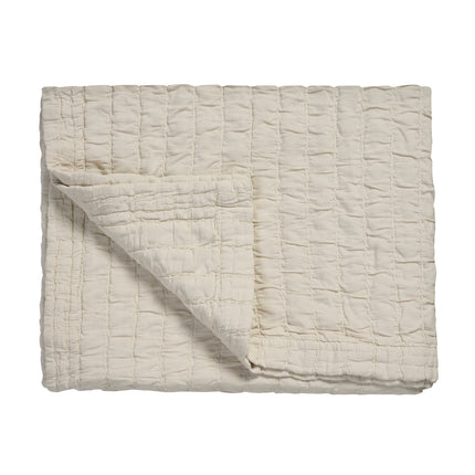 PURE 64 sengetæppe Cream Tan 180x260 cm