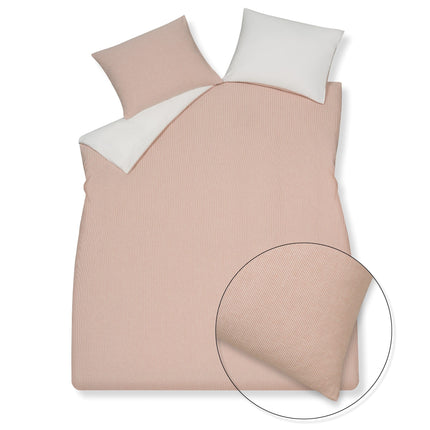 Copripiumino PURE 89 Rosa Seppia 140x220 cm
