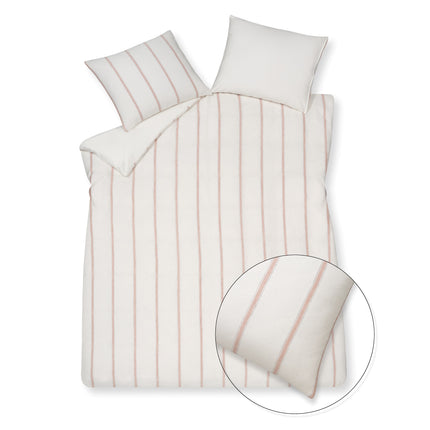 Dekbedovertrek PURE 77 Off White 200x220 cm (linnen/katoen)